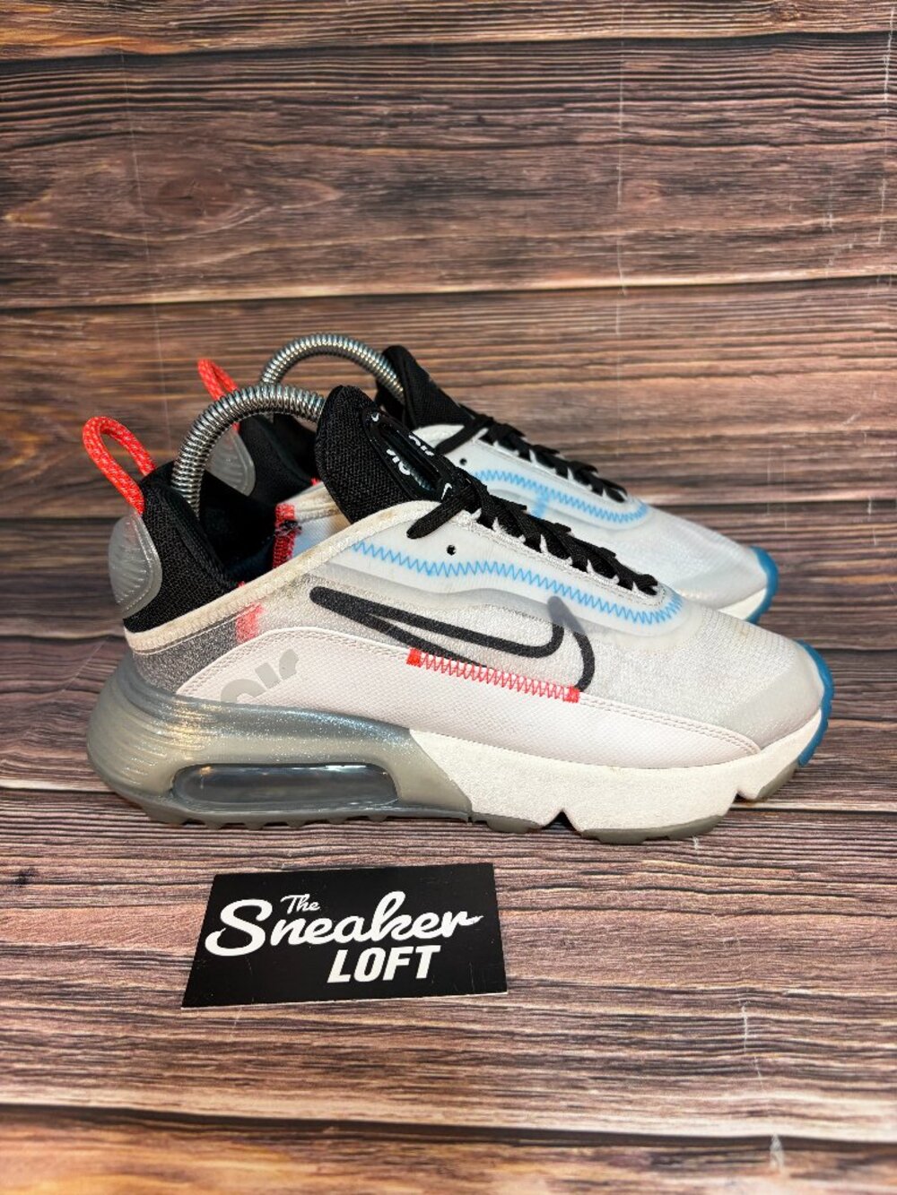 Nike Air Max 2090 Shoes Pure Platinum White Women's Athletic Shoes Size 7